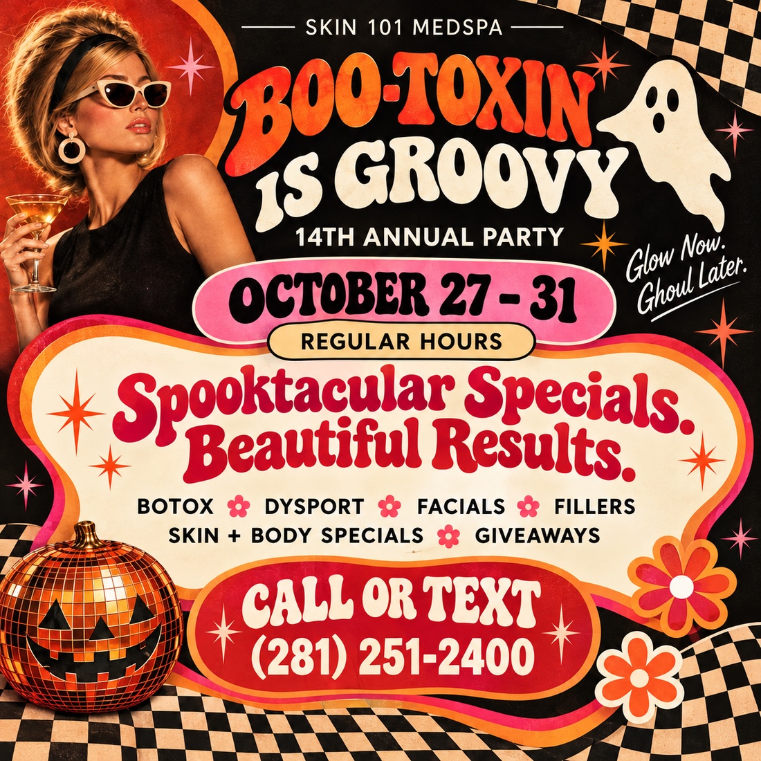 Boo-toxin 2026: Botox, Dysport &amp; Beauty Specials at SKIN 101 Medspa in Spring, TX