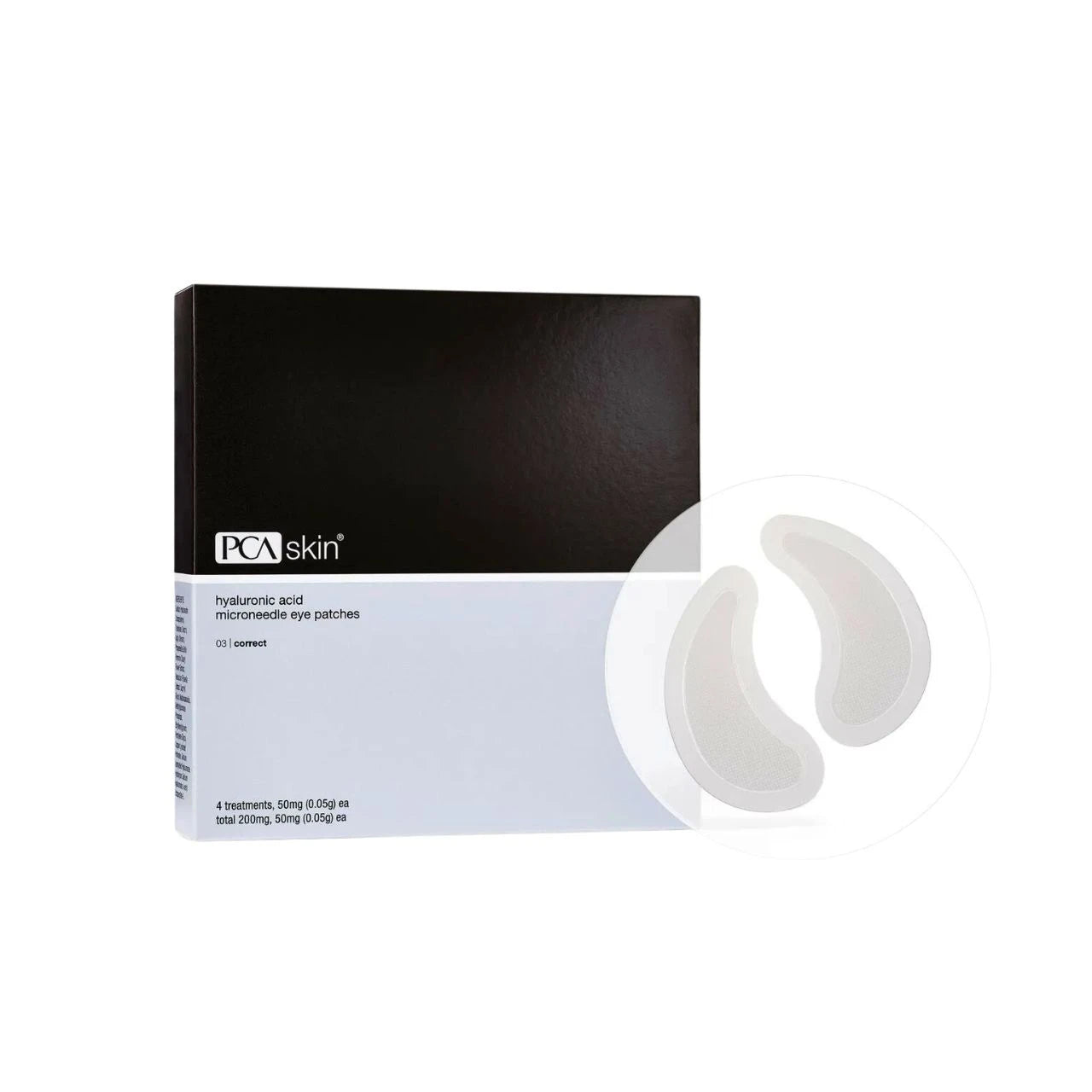 Pca Microneedle Eye Patch 4/Pk